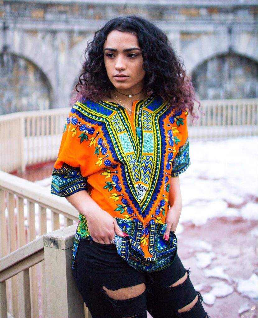 womens dashiki designs orange