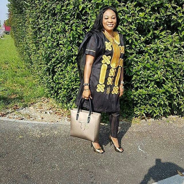 hot female agbada styles