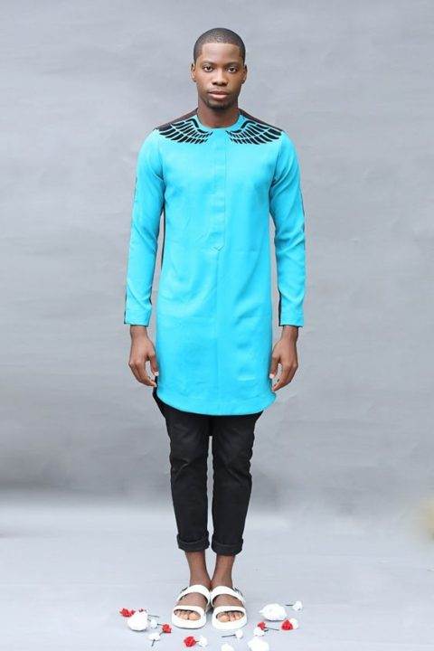 Plain And Pattern Ankara Styles For Males image